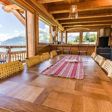 Σπίτι διακοπών Modern Near Megeve With Somptuous Views Combloux