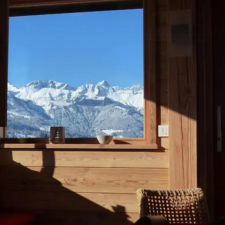 Σπίτι διακοπών Modern Near Megeve With Somptuous Views Combloux