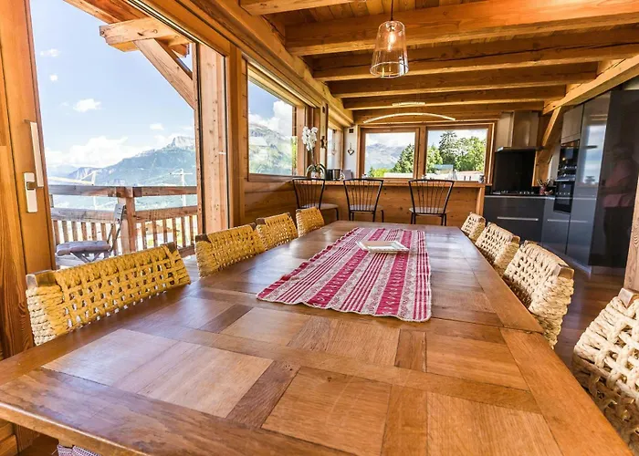 Tatil Evi Modern Near Megeve With Somptuous Views Combloux
